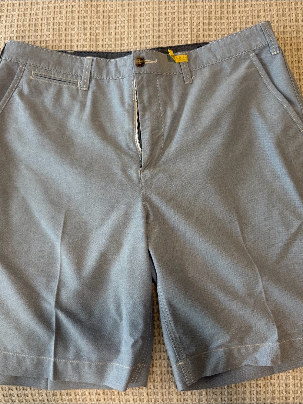 Ralph Lauren Light Blue Flat-Front Men's Shorts